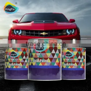 Free Samples KINGFIX 2k Solid Color Mixing Binder for Auto Paint thumbnail-1