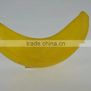 Custom PU Yellow Banana Stress Ball Toys for Sale thumbnail-2