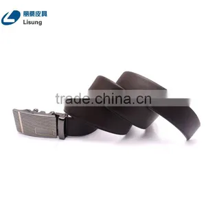 Luxury Automatic Buckle Adjustable Leather Belt Without Holes thumbnail-2