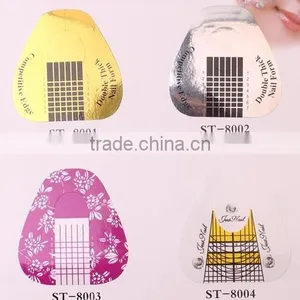 ST-8001-8036 Defferent New Designs Nail Art Tips Extension Forms Nail Nail Form YiWu thumbnail-1