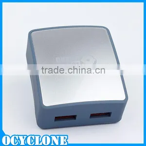 2 Ports Usb Phone Travel Charger With Micro Data Cable thumbnail-5