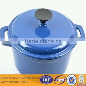 Blue Color Enameled Cast Iron/cookware thumbnail-1