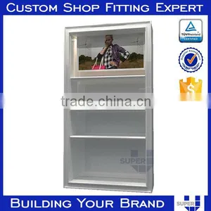 Steel Shelving Photo Exhibition Stands Display With Shop Fitting Hooks thumbnail-6