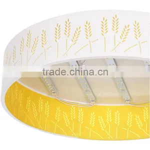 Hollow Out Wheat LED Ceiling Lamp 220V Round Modern Ceiling Light thumbnail-4