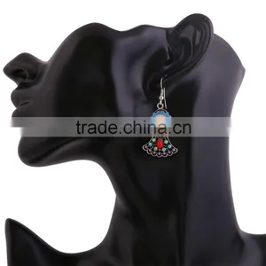 Best Quantity Amercian Little Girl Beaded Plating Drop Earrings thumbnail-3