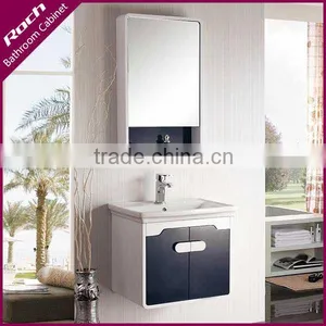 ROCH 2019 Latest Design Wooden Bathroom Vanity Wash Basin With Single Sink thumbnail-1
