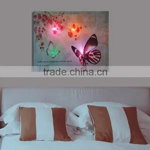 LED Canvas Painting Wall Art, Lighted up Candle Painting,Christmas Wall Decor LED Canvas Painting thumbnail-1