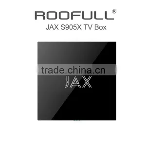 2016 Newest Item JAX, Quad Core Amlogic S905x CPU Penta-core GPU 1GB RAM 8GB EMMC ROM Android 6.0 Ott tv Box thumbnail-1