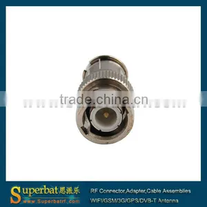 DVB-T TV-Tuner Antenna Adapter BNC Plug to DVB-T Jack Straight Connector thumbnail-1