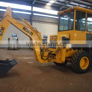 SZM Small Backhoe Mini Tractor Loader thumbnail-1