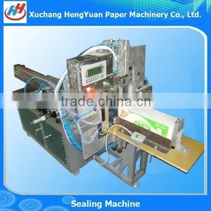 Semi Automatic Tissue Paper Packing Machine , Tissue Rolls Packing Machine thumbnail-1
