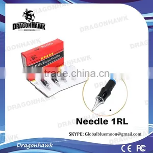 Tattoo Supplies 316 Steel Permanent Make Up Tattoo Needles 1F thumbnail-1