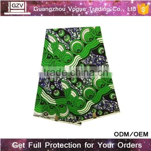 Online Wholesale High Quality 100% Cotton Hollandais Wax African Real Dutch Wax Print Fabric thumbnail-1
