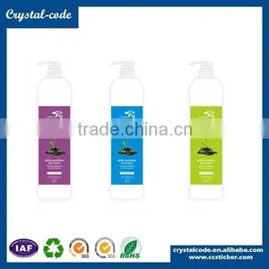 Hot Sell Home Care Organic Polyester Skincare Personal Care Packing Label thumbnail-1