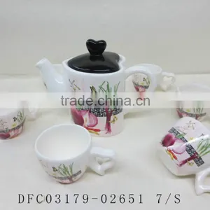 2016 New Design Ceramic Teapot With Cups thumbnail-1
