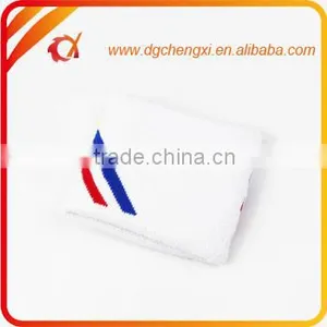 White Woven Tennis Sport Wristband /woven Sweatband thumbnail-4