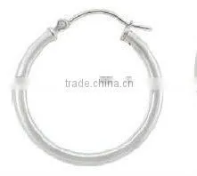 40mm Sterling Silver Hoop Findings thumbnail-1
