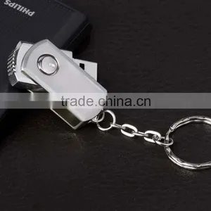 High Quality Usb 2.0 Mini Metal Usb Flash Drive, Portable Swivel Usb Stick thumbnail-6
