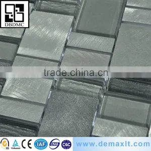 2016 Hot Sale Installing Mosaic Wall Tile Metal and Glass Mosaic for Livingroom thumbnail-2