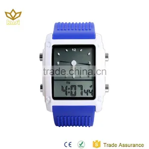 Backlight Watch Dial Multiple Silicone Strap Watch 1086 thumbnail-2
