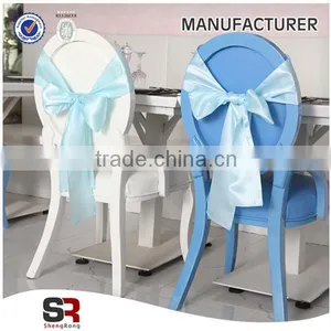 2016 Hot Sell Colorfull Wedding Organza Chair Sashes thumbnail-2