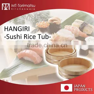 Professional Sushi Chef's Always Use Tool Wood Rice Bucket For Sushi thumbnail-1
