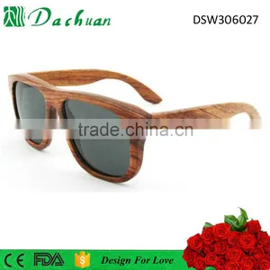 Italy Design High Quality 100% Natural Wood Made in China Wood Sunglasses thumbnail-3