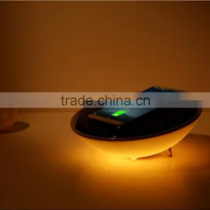 Wire Less Charger Colorful Night Led Table Light thumbnail-2