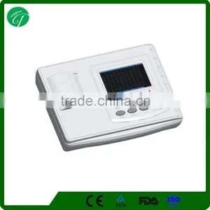 CE FDA Digital Portable ECG/EKG Machine 3-channel,12 Leads ECG Monitor, PROWAY Electrocardiograph ECG-KX1203 thumbnail-1