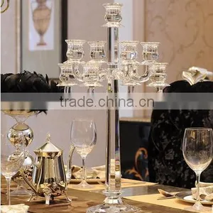 Elegant Design Crystal Candelabra Wedding Centerpiece for Event thumbnail-1