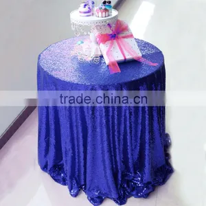 108" Restaurant Hotel Supplier Sequin Table Cloth thumbnail-1