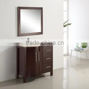 Bathroom Furniture With Ceramic Basin Sanitary Ware thumbnail-1