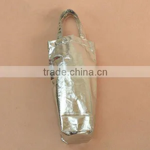 Foil / Metallic Laminated Drawstring Favor Pouches With Handle thumbnail-3