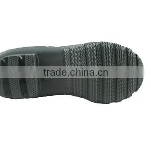 Yellow Lace-up Ankle Rubber Boots thumbnail-5
