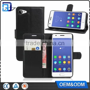 Bulk Buy From China Litchi Design Credit Card Wallet Stand Flip Leather Case For Lenovo Zuk Z2 Mobile Phone Cover thumbnail-1