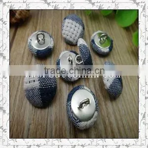 Fashion Garment Accessory Fabric Covered Shank Buttons thumbnail-1