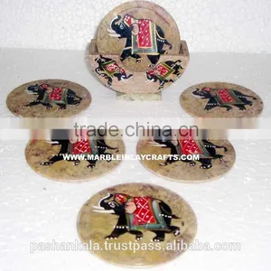 Soapstone Coaster Set thumbnail-1