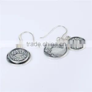 Black Antique Jewelry Thailand Silver Vogue Jewelry Earrings thumbnail-4
