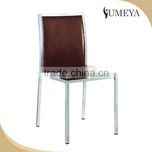 Modern Restaurant Chair Wholesale Stainless Steel Legs Dining Chair thumbnail-3