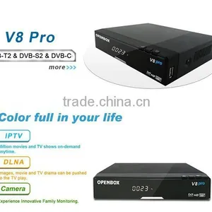 Big Promotin Original Full hd V8 Pro Satellite Receiver Iptv Support Cccam Cline Youtube Youporn 3g thumbnail-1