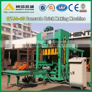 Hot Sale! QTJ4-40 Electrical Fly Ash Brick Making Construction Machine thumbnail-1