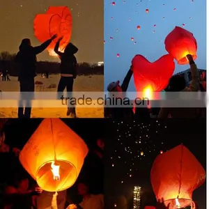 Sky Lanterns Paper Fire Candle / Flying Party Lamp / Fly Papaer Lantern thumbnail-6