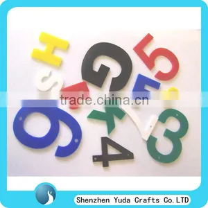 Factory Wholesale Acrylic Numbers, Laser Cutiing Plastic Letters Numbers thumbnail-1