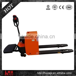 3t Pedestrian Powered Semi Electric Pallet Jack thumbnail-1