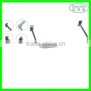 Chrome Plating Oval Metal Pipe Wall Mounted Towel Rack thumbnail-1