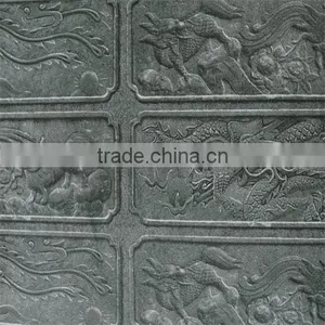 Dragon Carve Tile Vinyl/pvc Home / Hotel / Restaurant Wallpaper thumbnail-2