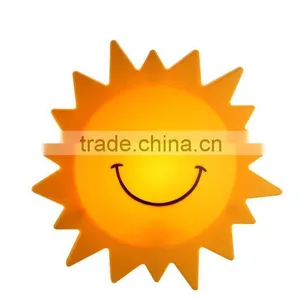 Plastic Sunflower Decorative Lighted Wall Panels thumbnail-1