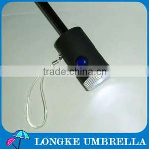 3 Fold Umbrella With Torch Handle/LED Light Umbrella thumbnail-4