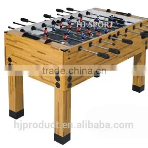 Wholesale Price Indoor Fussball Table Wooden Kicker Football Table Game With 8grips thumbnail-1
