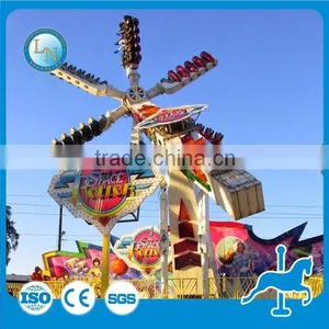 Thrill Adult Amusement Park Equipment Top Scan Speed Windmill Ride thumbnail-1